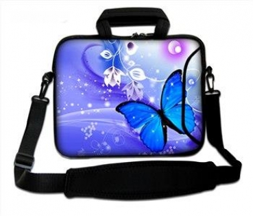Laptoptasche Umhängetasche iLchev® - # 30 transcendent butterfly