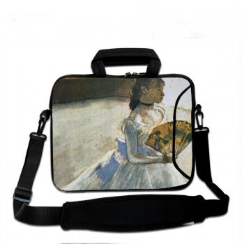 Laptoptasche Umhängetasche iLchev® - Degas Tänzerin mit Fächer